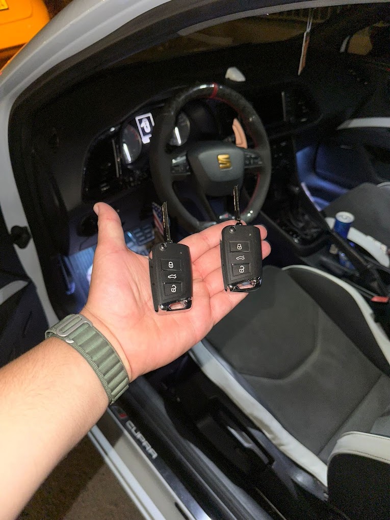 שכפול מפתחות חכמים לרכב Seat Cupra