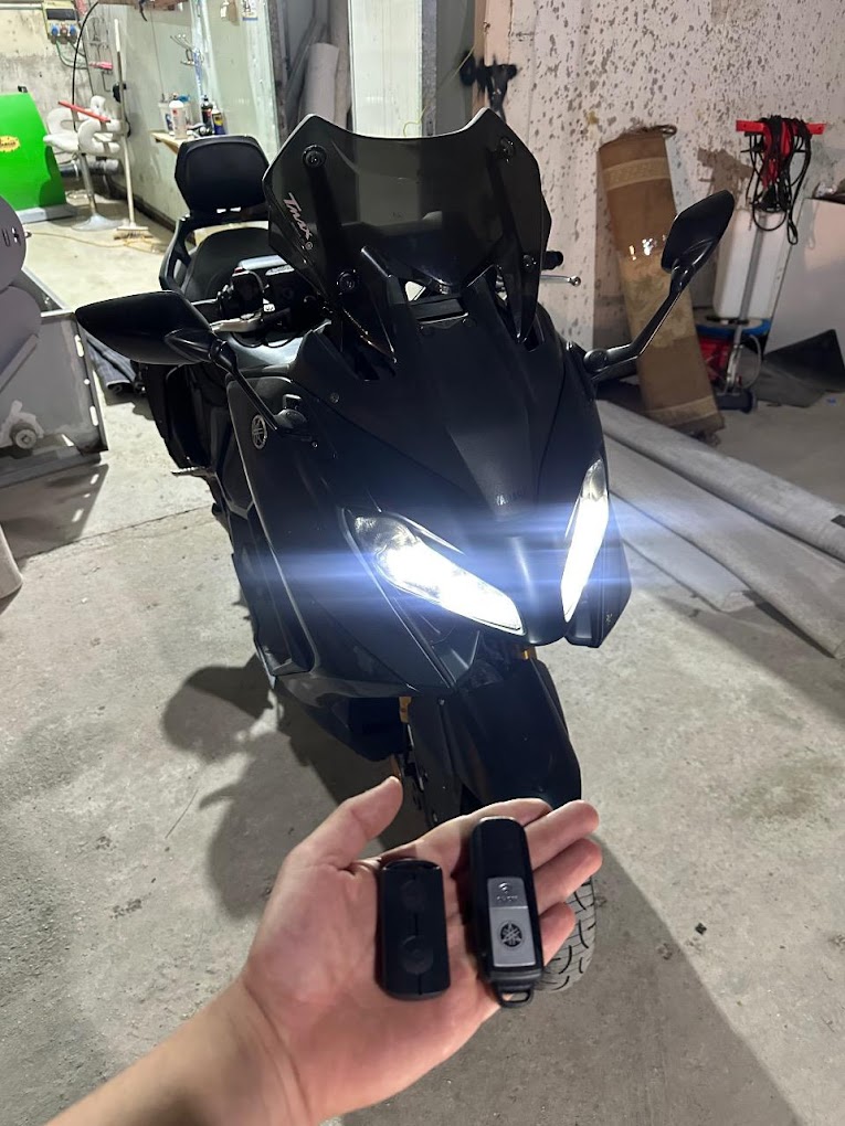 שכפול וקידוד מפתח לאופנוע Yamaha TMAX